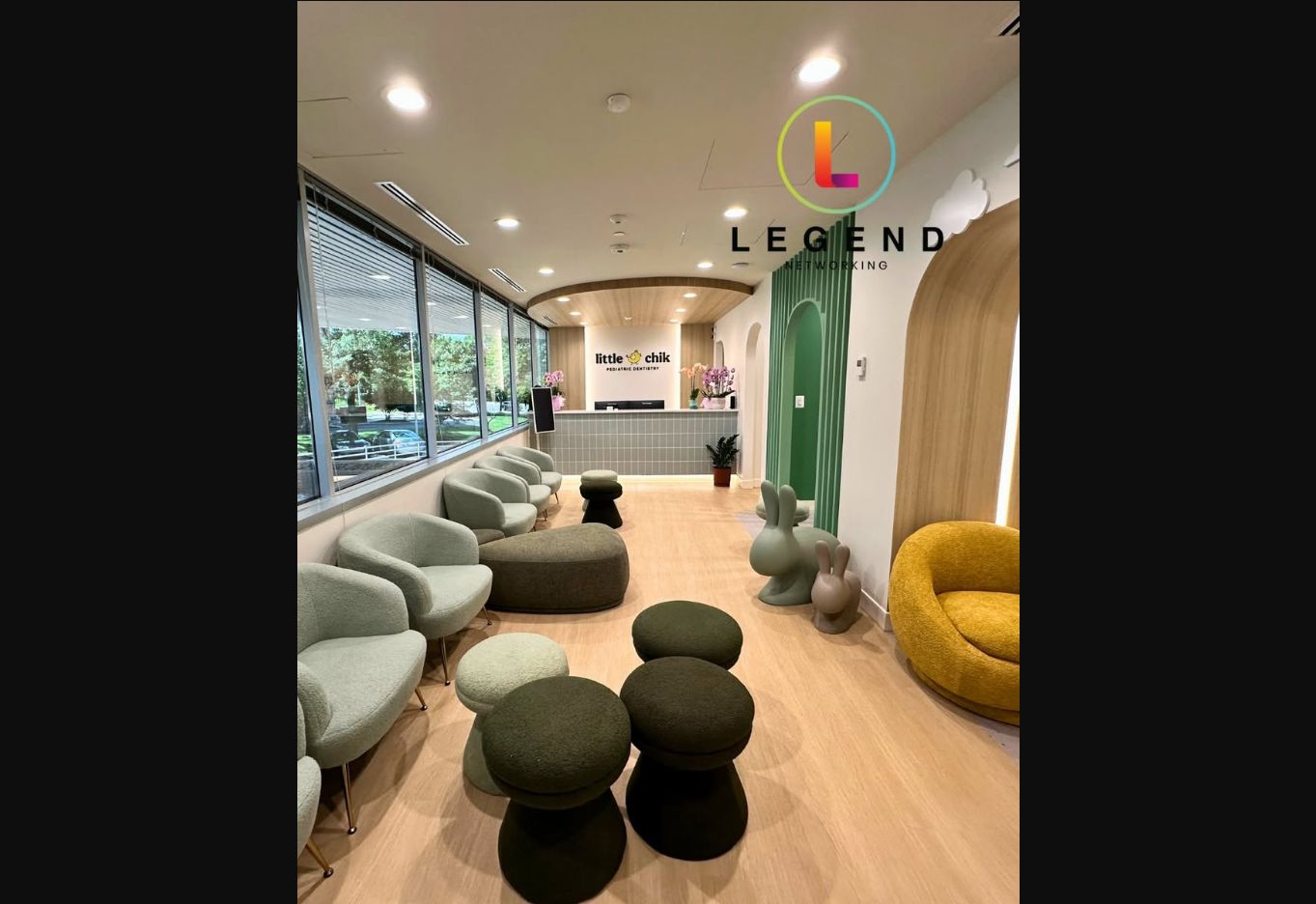 Little Chik Pediatric Dentistry dental office technology project in Fairfax, Virginia