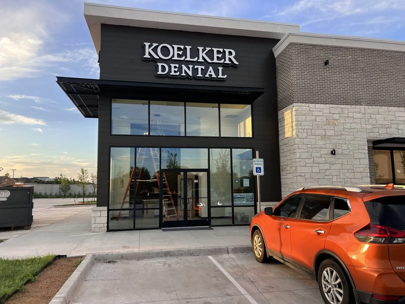 Exterior of Koelker Dental in Allen, Texas