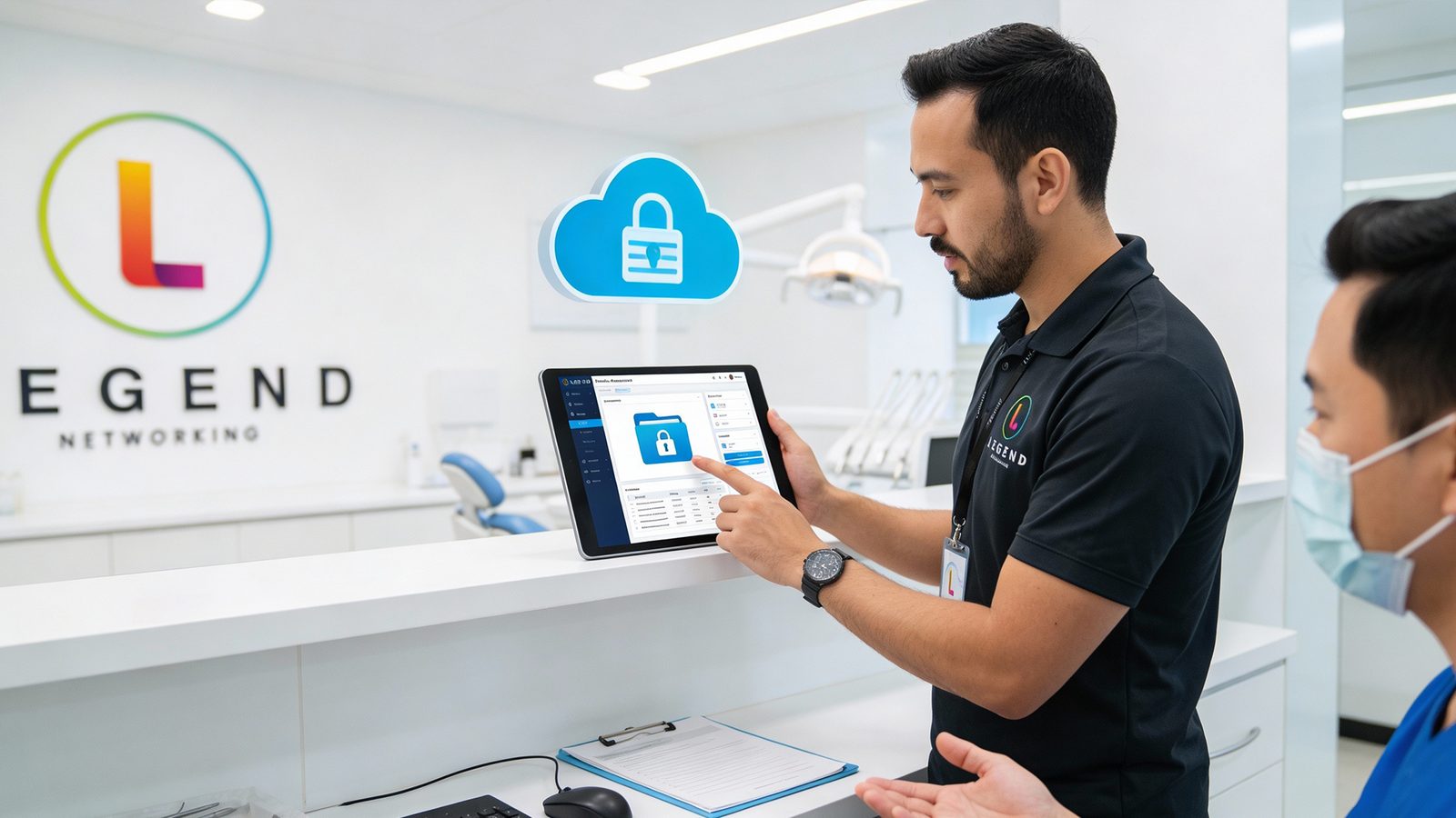 Legend Networking | How Does Dental IT Support Protect Patient Data and Compliance? Professional dental IT support improving security and long-term practice stability