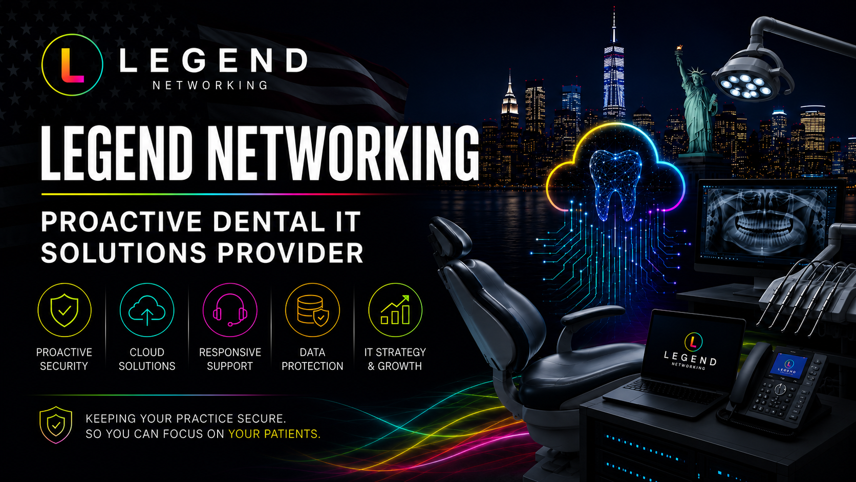 Legend Networking | The Top 10 Best Dental IT Companies in America