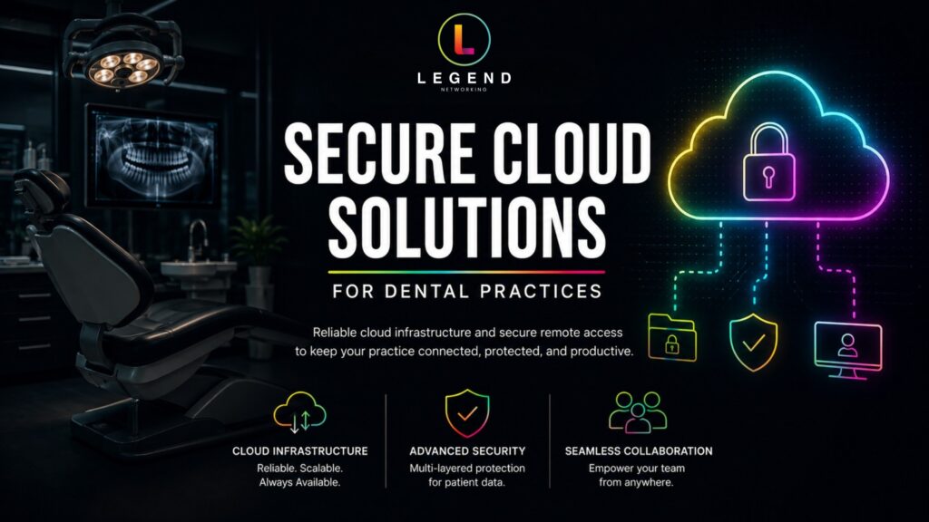 Cloud infrastructure and secure remote access solutions for modern dental offices 
