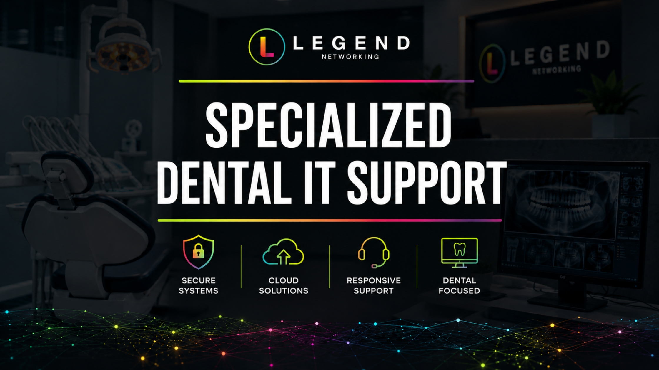  Dental staff using practice management and imaging software 
