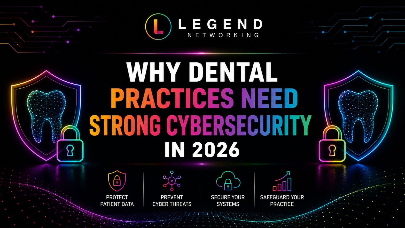 Legend Networking | Ransomware Recovery for Dental Offices: Step-by-Step Response Plan Dental cybersecurity importance