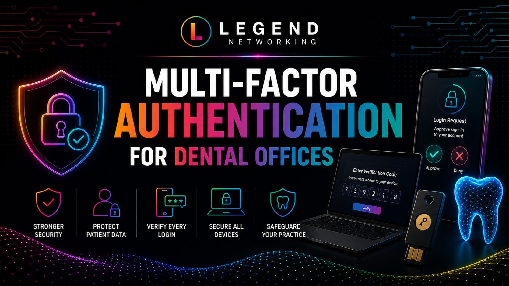 Legend Networking | Password Management Best Practices for Dental Teams MFA for dental office