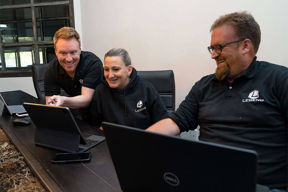 Legend Networking team supporting a dental practice