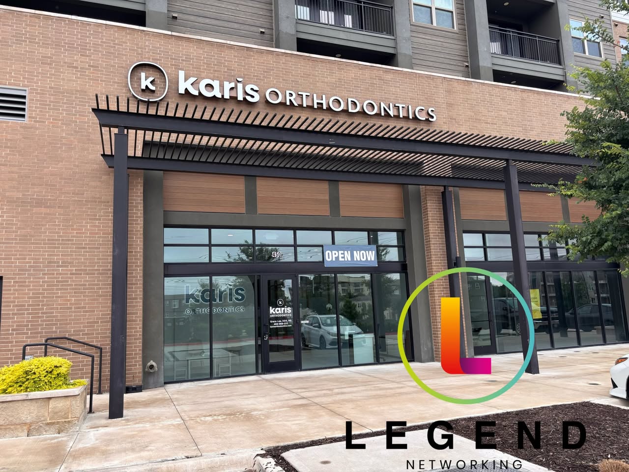 Karis Orthodontics storefront in Lewisville.
