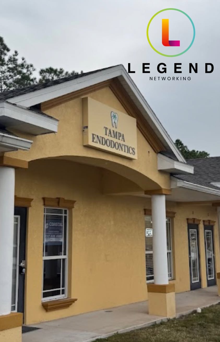 Tampa Endodontics exterior and practice sign.