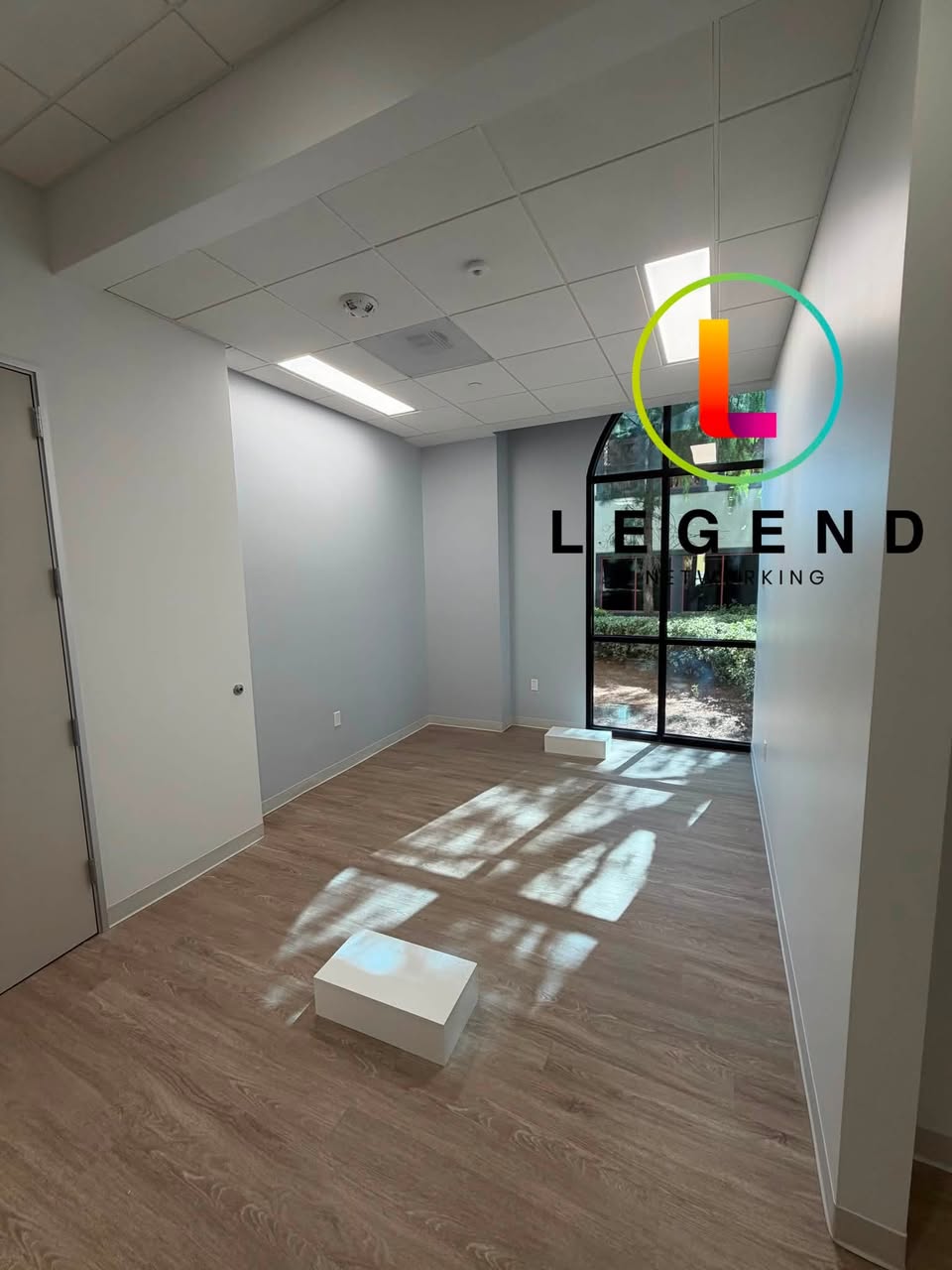 Practice interior during the Trueform Dental buildout.